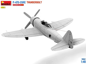 MINIART (1/48) P-47D-25RE Thunderbolt – Erweitertes Kit