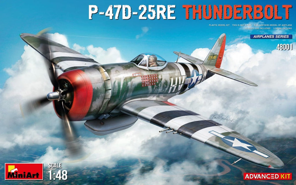MINIART (1/48) P-47D-25RE Thunderbolt - Advanced Kit