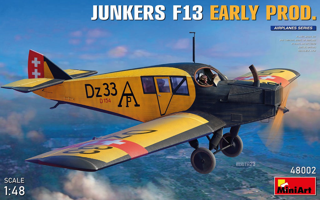 MINIART (1/48) Junkers F13. Early Prod.