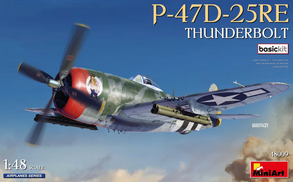 MINIART (1/48) P-47D-25RE Thunderbolt Basic Kit