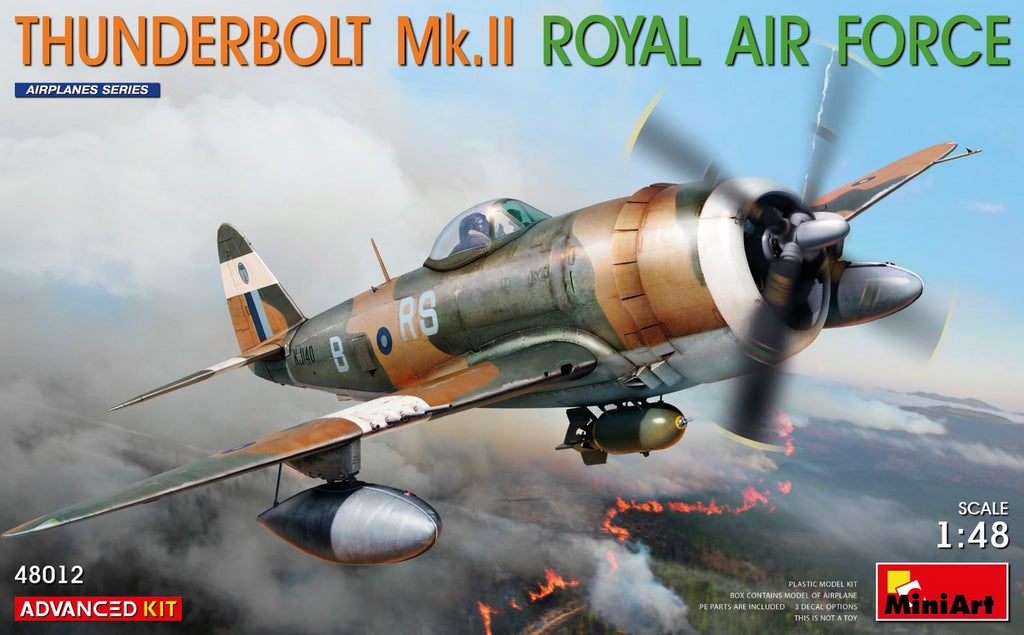 MINIART (1/48) Thunderbolt Mk.II Royal Air Force - Advanced Kit