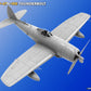 Vista lateral de la maqueta del caza P-47N-1RE Thunderbolt en escala 1:48 de Miniart referencia 48064
