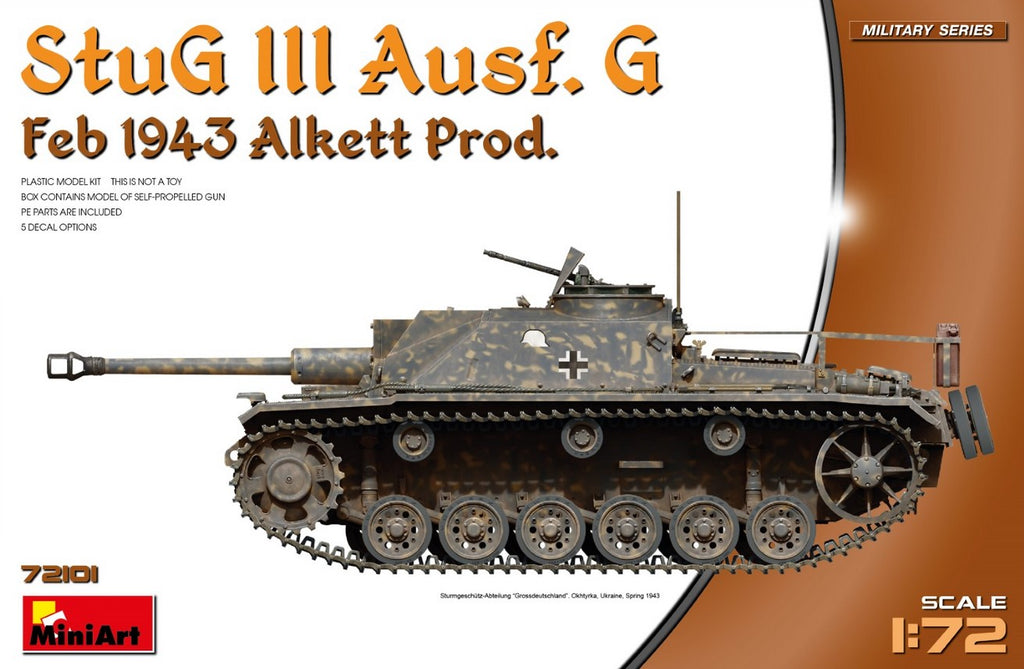 MINIART (1/72) StuG III Ausf. G Feb 1943 Alkett Prod.