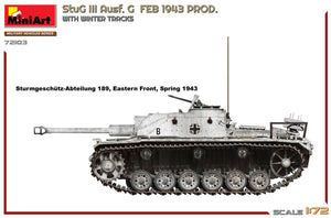 MINIART (1/72) StuG III Ausf. G Feb 1943 Prod. with winter tracks