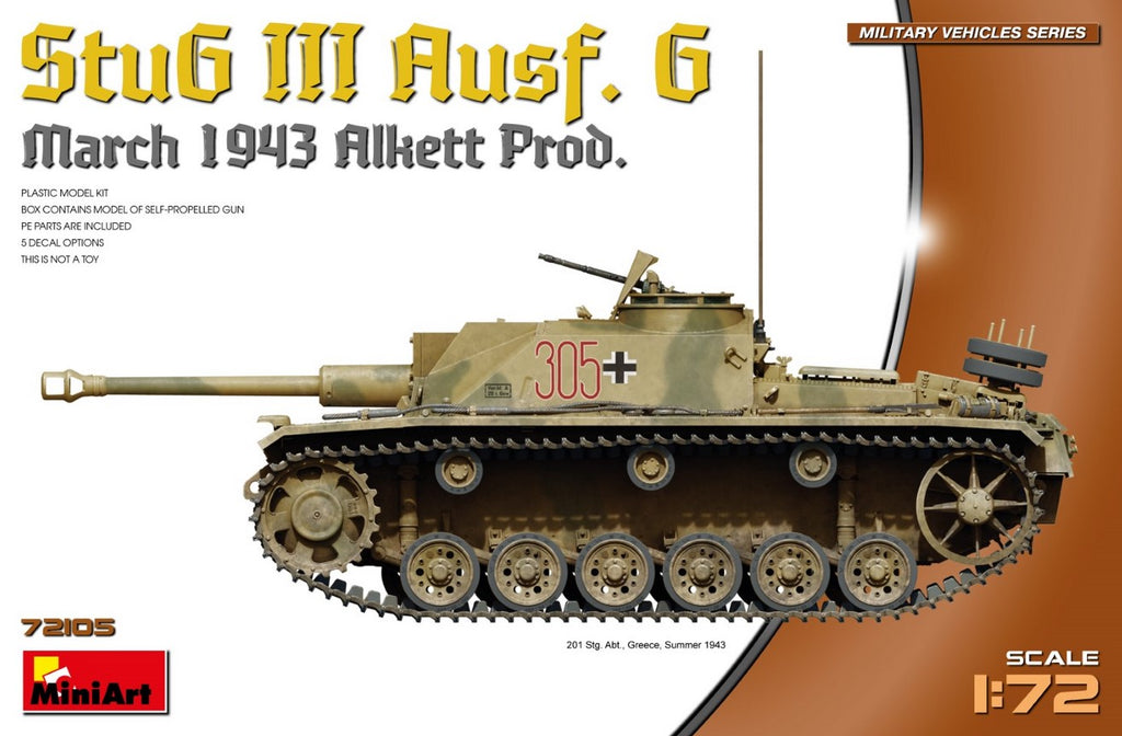 MINIART (1/72) StuG III Ausf. G March 1943 Prod.