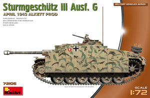 MINIART (1/72) StuG III Ausf. G April 1943 Alkett Prod.