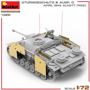 MINIART (1/72) StuG III Ausf. G April 1943 Alkett Prod.