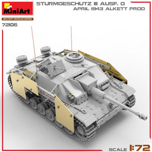 MINIART (1/72) StuG III Ausf. G April 1943 Alkett Prod.