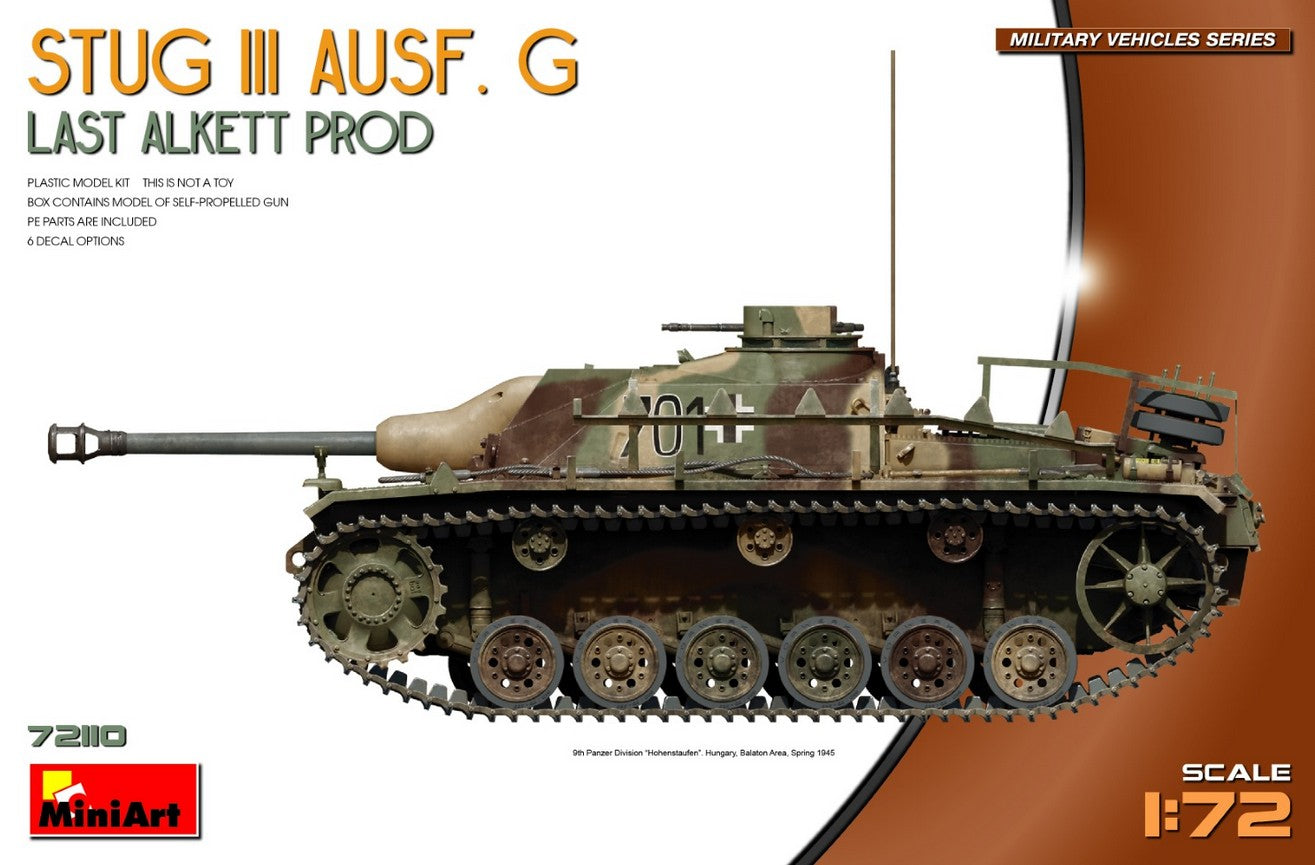 MINIART (1/72) StuG III Ausf. G Last Alkett Prod