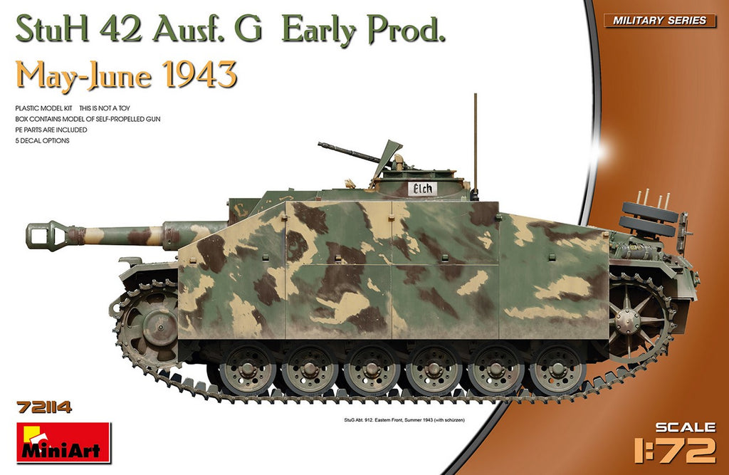 MINIART (1/72) StuH 42 Ausf. G Early Production May-June 1943
