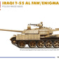 Decoración 1 del tanque irakí T-55 Al Faw Enigma con base polaca en escala 1:35 de Miniart referencia 37080