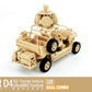MRZR D4 Vehiculo ligero tactico de exploracion Dual Combo Magic Factory 2005 en escala 1/35 vehiculo con radar vista trasera
