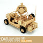 MRZR D4 Vehiculo ligero tactico de exploracion Dual Combo Magic Factory 2005 en escala 1/35 vehiculo con radar vista lateral