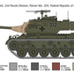 Decoración alemana de la maqueta del carro norteamericano M-47 Patton en escala 1:35 de Italeri referencia 6763