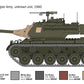 Decoración belga de la maqueta del carro norteamericano M-47 Patton en escala 1:35 de Italeri referencia 6763