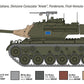 Decoración italiana de la maqueta del carro norteamericano M-47 Patton en escala 1:35 de Italeri referencia 6763