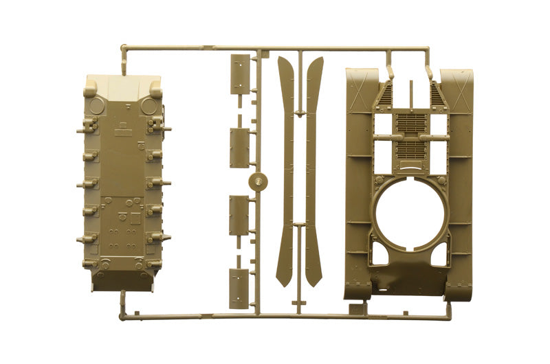 Grapa 1 de la maqueta del carro norteamericano M-47 Patton en escala 1:35 de Italeri referencia 6763