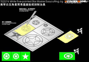 Herramienta para marcar estrellas de 5 puntas de distintas escalas en cinta de enmascarar de Voyager Model referencia TEZ072