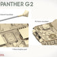 Mejoras de la maqueta del cazacarros alemán Jagdpanther G2 en escala 1:35 del fabricante Das Werk 35042