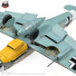 Detalle de los bajos de la maqueta del caza alemán Messerschmitt Bf 109 G-4 en escala 1:32 de Zoukei Mura referencia SWS25