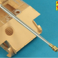 Foto del cañón de metal para maquetas de RFM del tanque alemán Panther en versión G en escala 1:35 de Aber con referencia 35L246