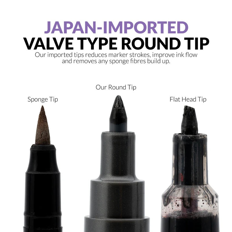 Tecnología del marcador metálico en color cobre rojo de la gama de marcadores metalicos de Gaahleri con referencia 45176