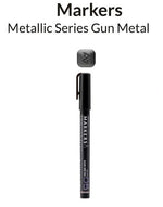 Marcador metálico en color cañón metal de la gama de marcadores metalicos de Gaahleri con referencia 451152