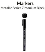 Marcador metálico en color Negro Zirconio de la gama de marcadores metalicos de Gaahleri con referencia 45169