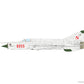 Esquema de pintura 3 de la maqueta del caza soviético Mig-21 MF en escala 1:72 de Eduard referencia 7469