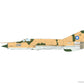 Esquema de pintura 4 de la maqueta del caza soviético Mig-21 MF en escala 1:72 de Eduard referencia 7469