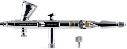 Foto de portada del aerógrafo Gaahleri Mobius 0,2mm