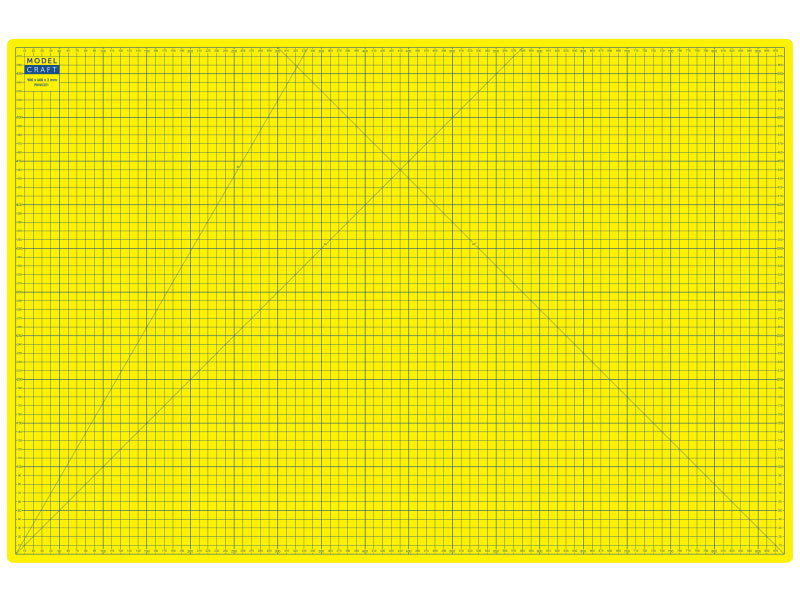 Tapete de corte de 2mm de grosor y tamaño A1 (92x60cm) de Modelcraft referencia PKN5321