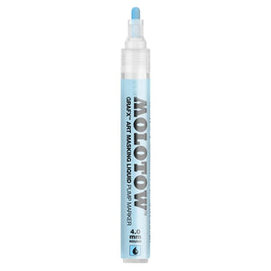 Uso del lápiz aplicador de máscara líquida para enmascarar con punta de 4mm y recargable de Molotow referencia 728-002