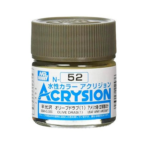 MR. HOBBY Gunze Acrysion Olive Drab (1) N-052