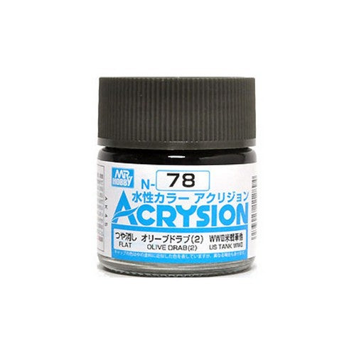 MR. HOBBY Gunze Acrysion Olive Drab (2) N-078