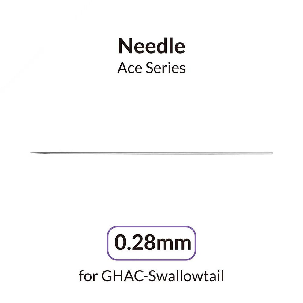 Aguja de 0,28mm para aerógrafos Swallowtail de Gaahleri