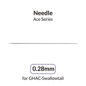 Aguja de 0,28mm para aerógrafos Swallowtail de Gaahleri