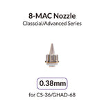 Obturador de 0,38mm para aerógrafos Gahhleri CS-36 y GHAD-68