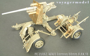 VOYAGER MODEL (1/35) WWII German 88mm FlaK 18 (for AFV)