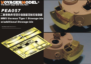 VOYAGER MODEL (1/35) WWII German Tiger I Stowage bin w/additional Stowage bin (for All)