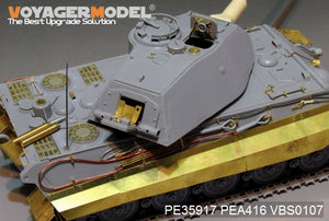VOYAGER MODELL (1/35) Deutscher Königstiger aus dem Zweiten Weltkrieg, Initialschurzen für Takom