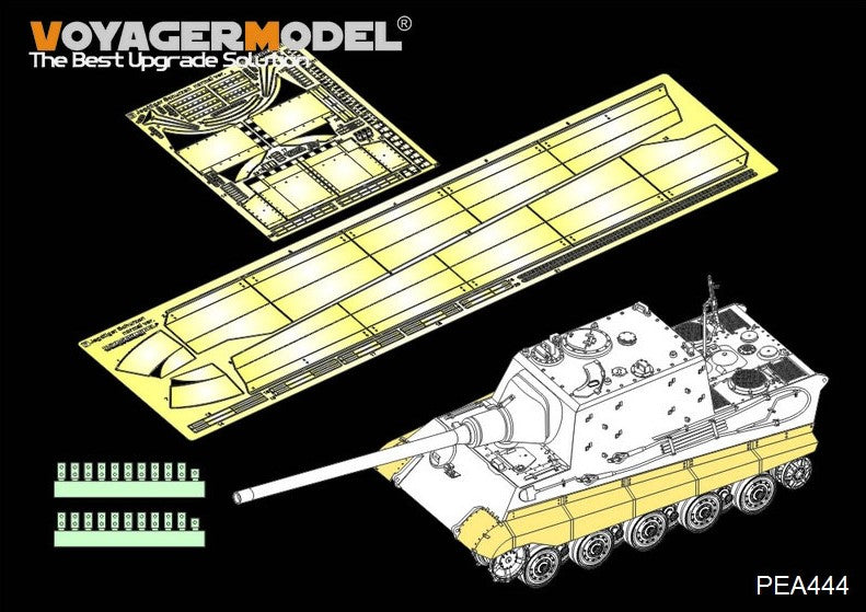 VOYAGER MODEL (1/35) WWII German Sd.Kfz.186 Panzerjäger "Jagdtiger" Schurzen Normal Version for Takom