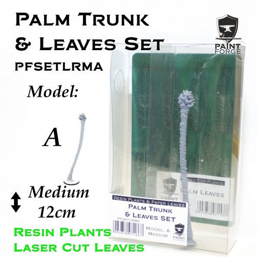 PAINT FORGE (1/35) Palm Tree & Leaves Set Model A - Size M