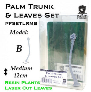 PAINT FORGE (1/35) Palm Tree & Leaves Set Model B - Size M