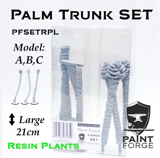 PAINT FORGE (1/35) Palm Tree & Leaves Set Model A, B, C - Size L