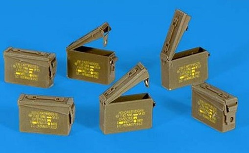 PLUS MODEL (1/35) U.S. Ammunition Boxes Cal. 7.62