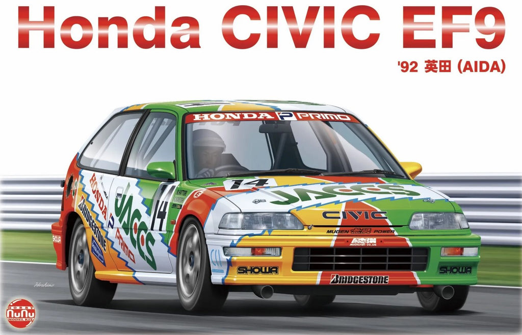 NUNU (1/24) Honda Civic EF9 '92 JTC (AIDA)