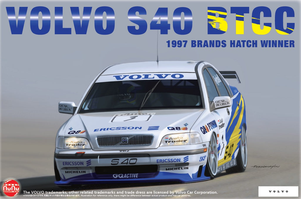 NUNU (1/24) Volvo S40 BTCC 1997 Brands Hatch Winner