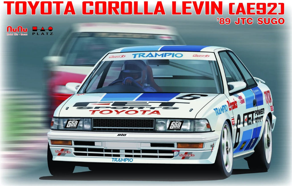 NUNU (1/24) Toyota Corolla Levin [AE92] '89 JTC SUGO