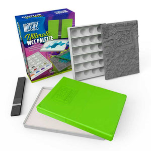 Componentes de la paleta húmeda pequeña ultimate de Green Stuff World referencia 14160